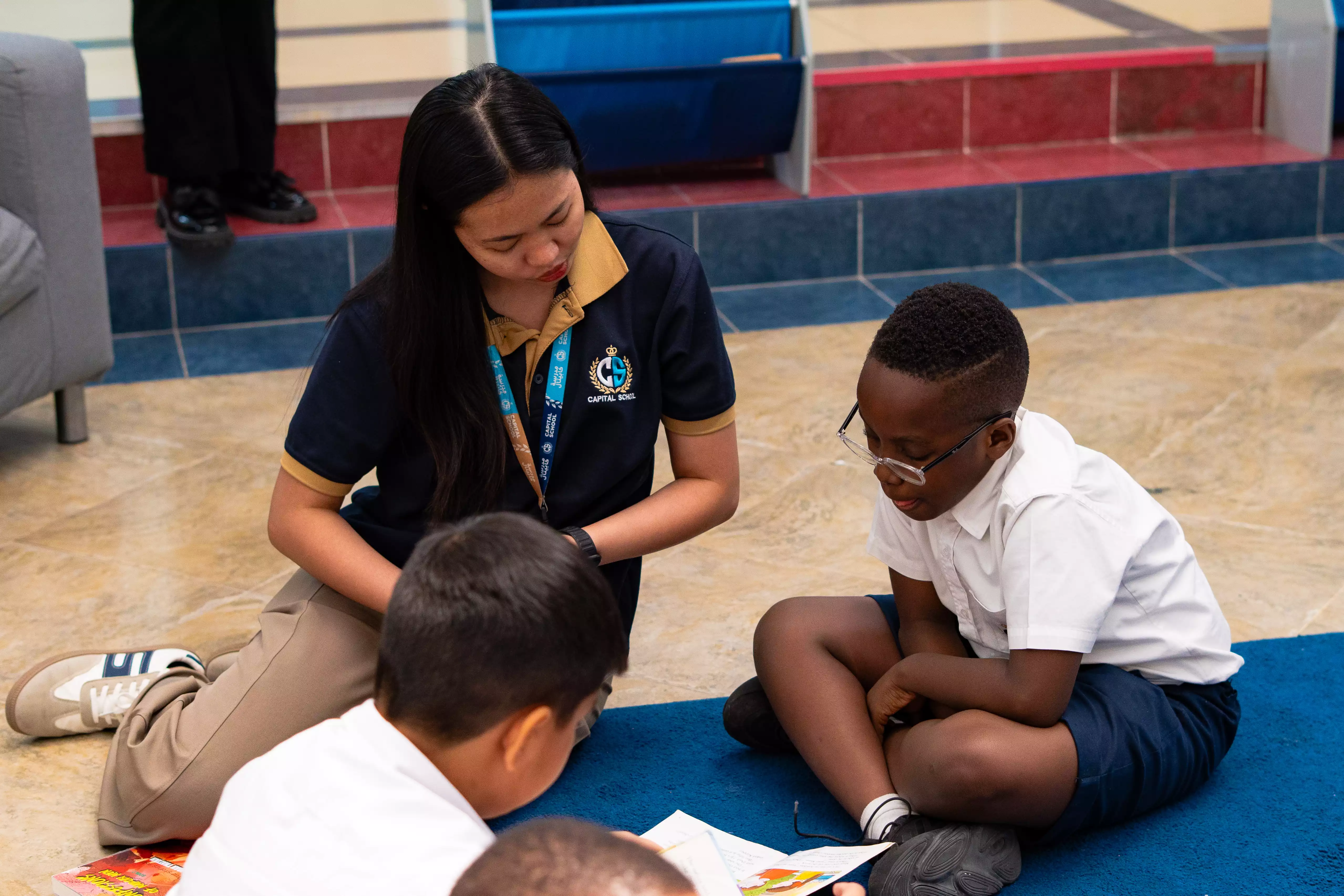 Students at Capital School