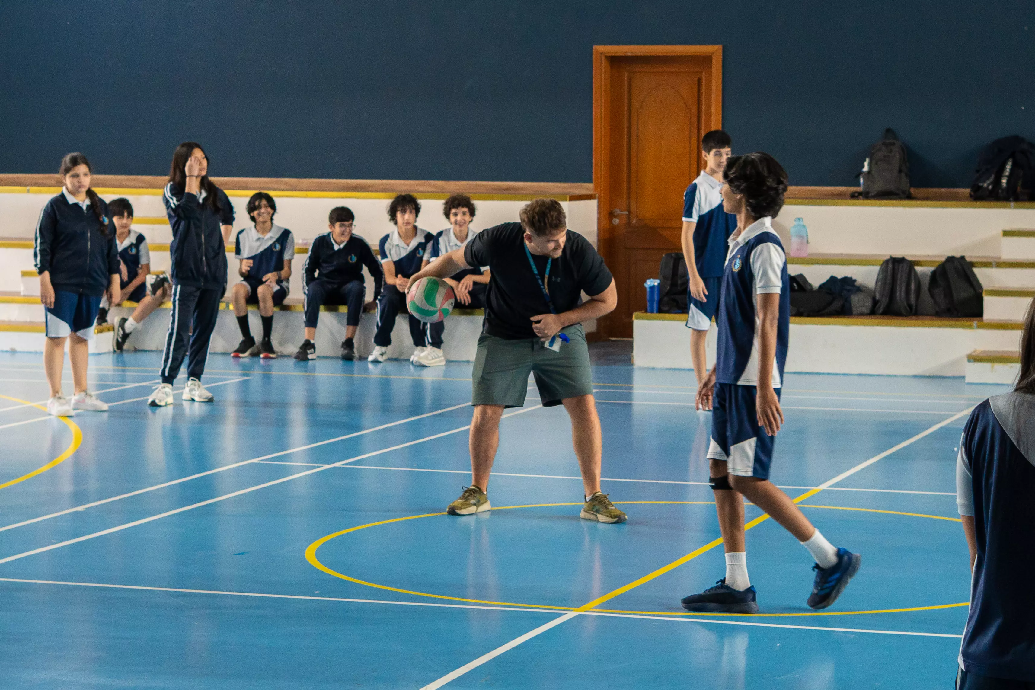 Students in PE and sports at Capital School Dubai